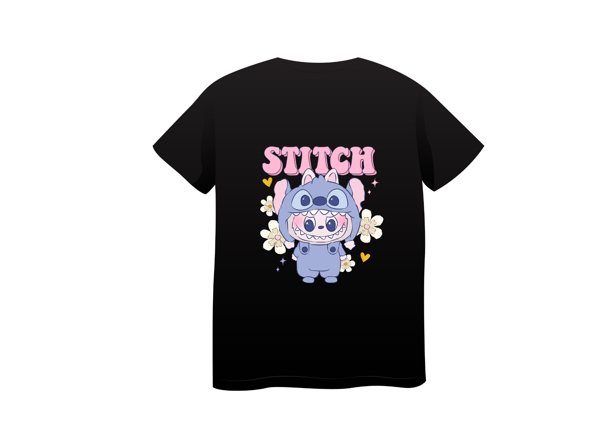 Stitch Labubu shirt