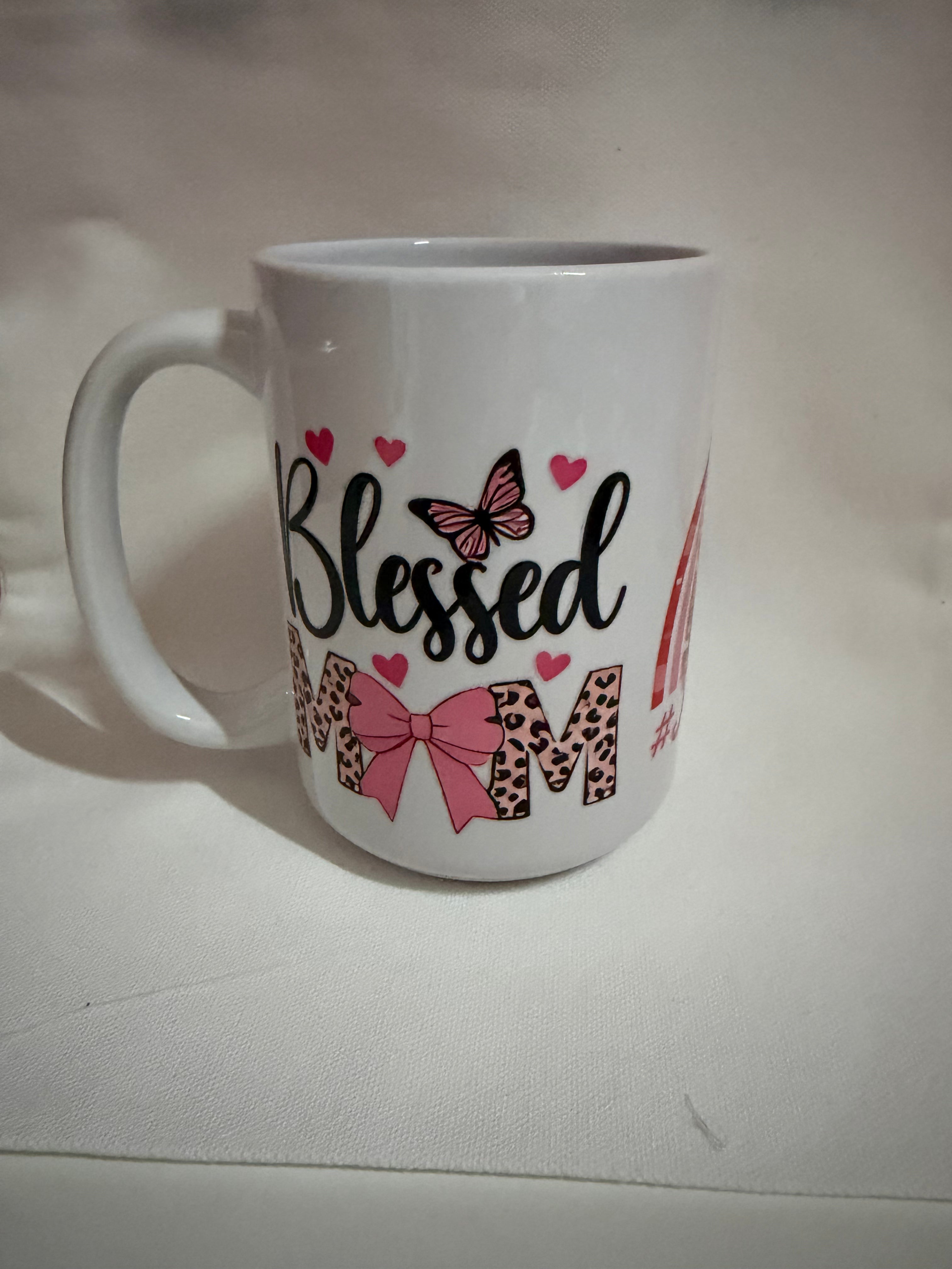 bless mom mug