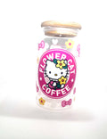 hello kitty glass cup 16 oz