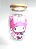 melody glass cup 16 oz