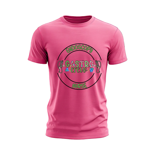 endo gastro crew nurse with black