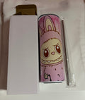 Labubu pink face tumbler